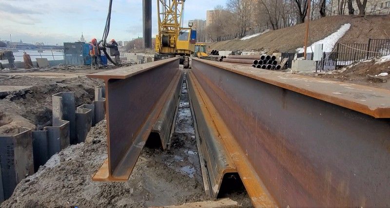 Шпунт балочный 2хЛ5-УМ+70Б1